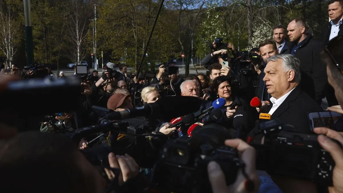 Orbán Viktor: Azért jöttem, hogy győzzek!