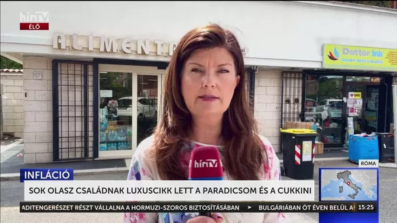 Az iráni háború miatt 18 százalékos élelmiszer-infláció fenyegeti Olaszországot