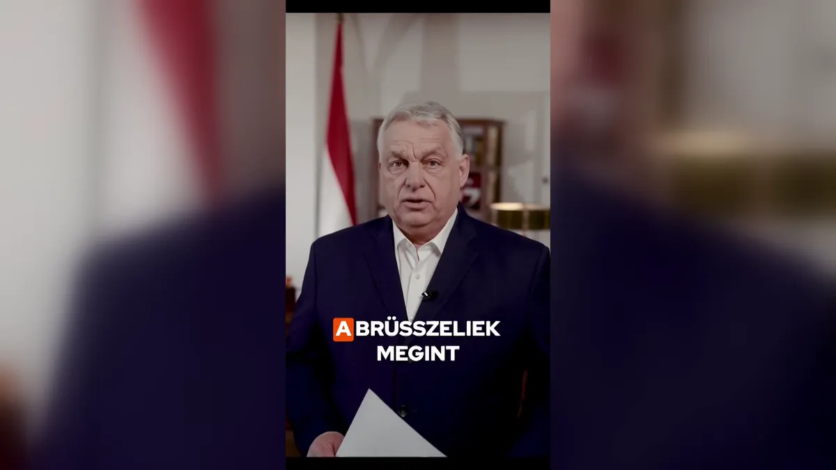 Miniszterelnöki figyelmeztetés: akár 1000 forintos benzin is jöhet, ha Brüsszel akarata érvényesül