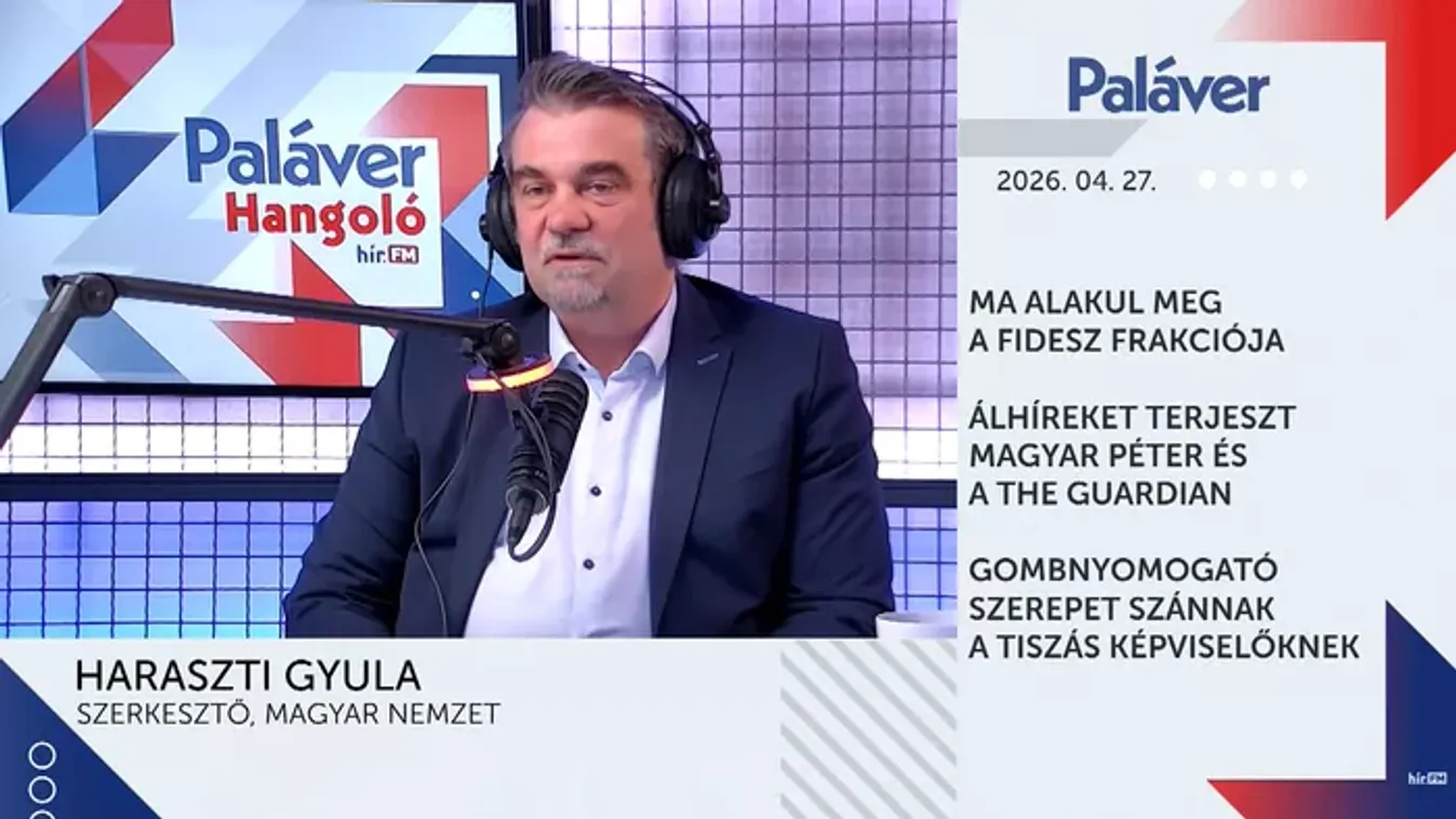Paláver Hangoló (2026-04-27)