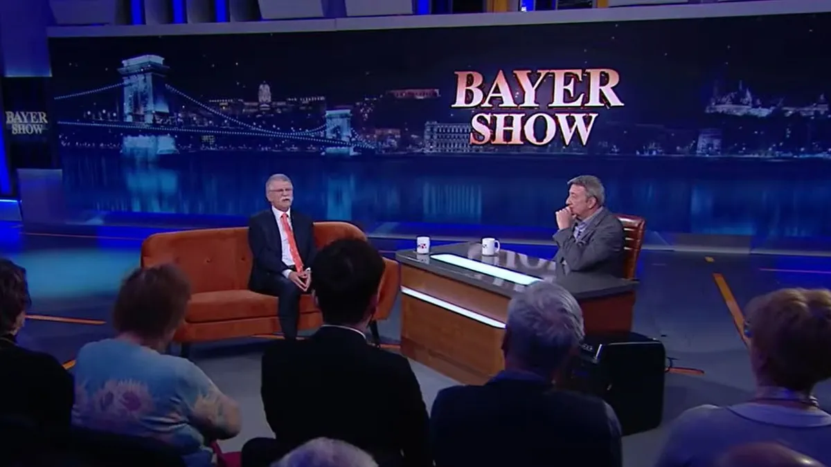 Kövér László lesz a Bayer Show vendége