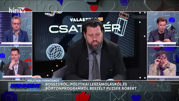 Bosszúról, politikai leszámolásról és börtönprogramról beszélt Puzsér Róbert
