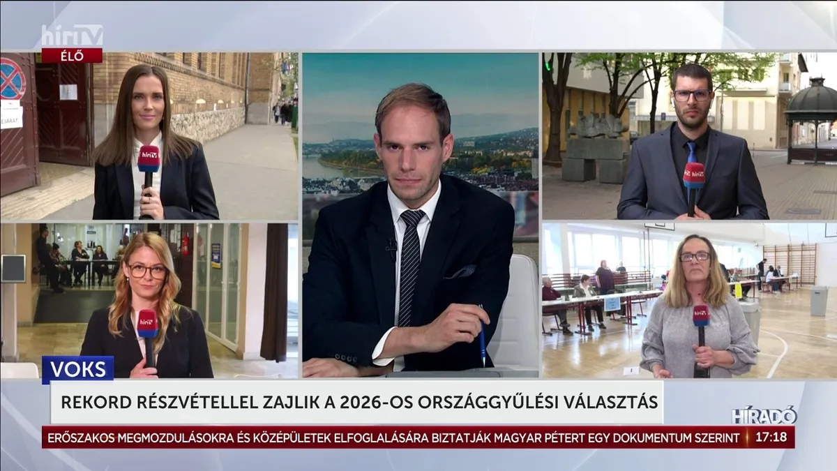 Az ország minden pontján figyelemmel kísérjük a szavazást