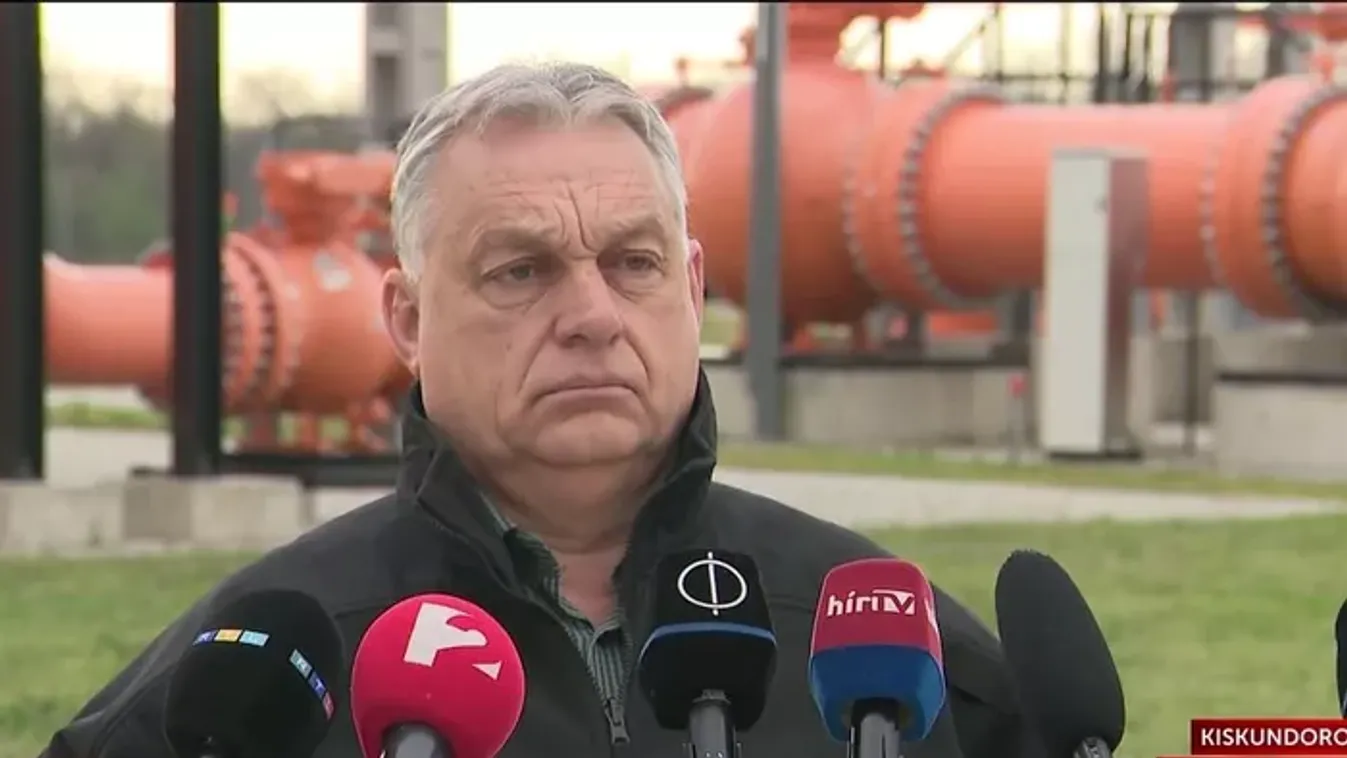 Orbán Viktor rendkívüli sajtótájékoztatója Kiskundorozsmán