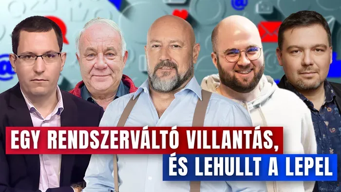 Egy rendszerváltó villantás, és lehullt a lepel