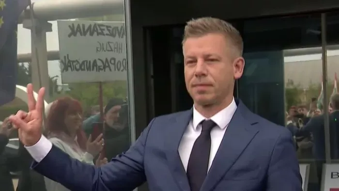 A közmédiának adott interjút Magyar Péter