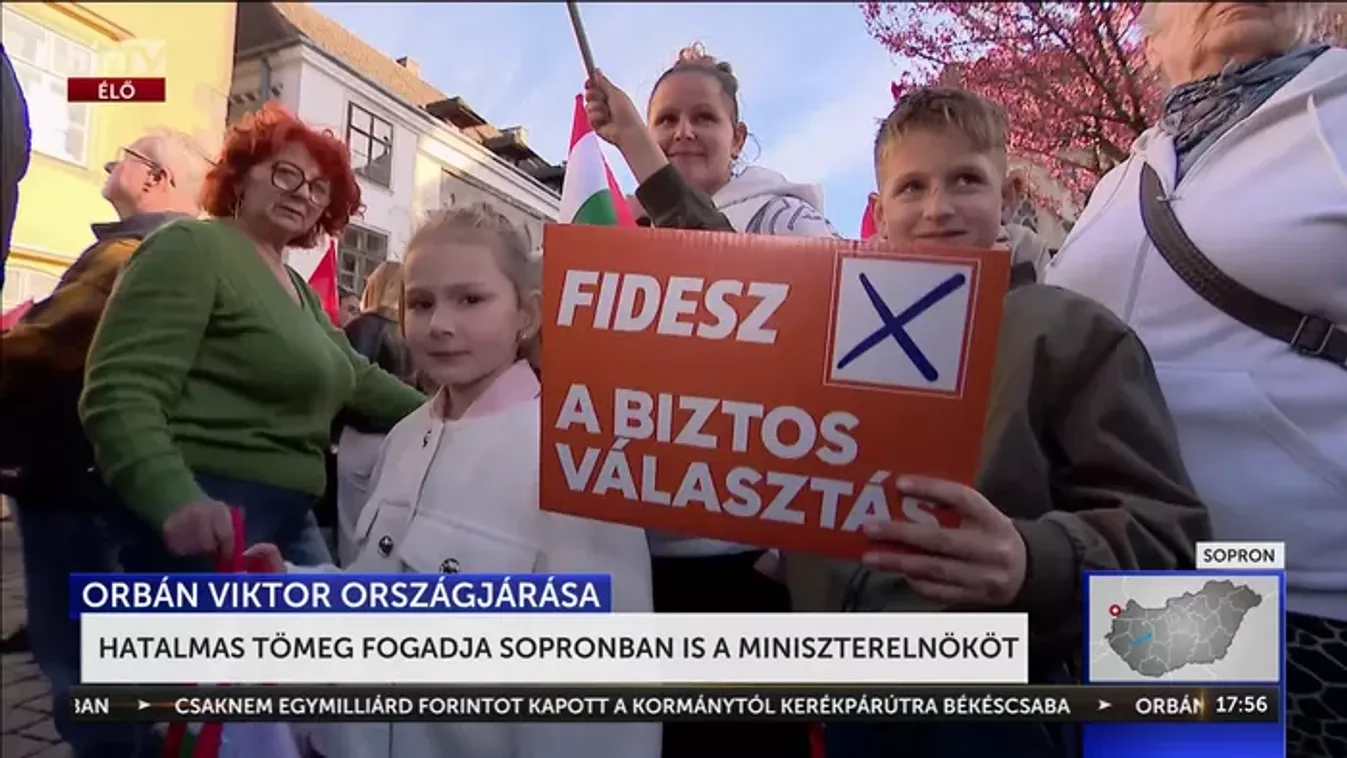 Már a helyszínen vannak: Kiderült, miről beszél ma este Orbán Viktor Sopronban