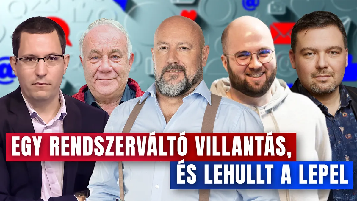 Egy rendszerváltó villantás, és lehullt a lepel
