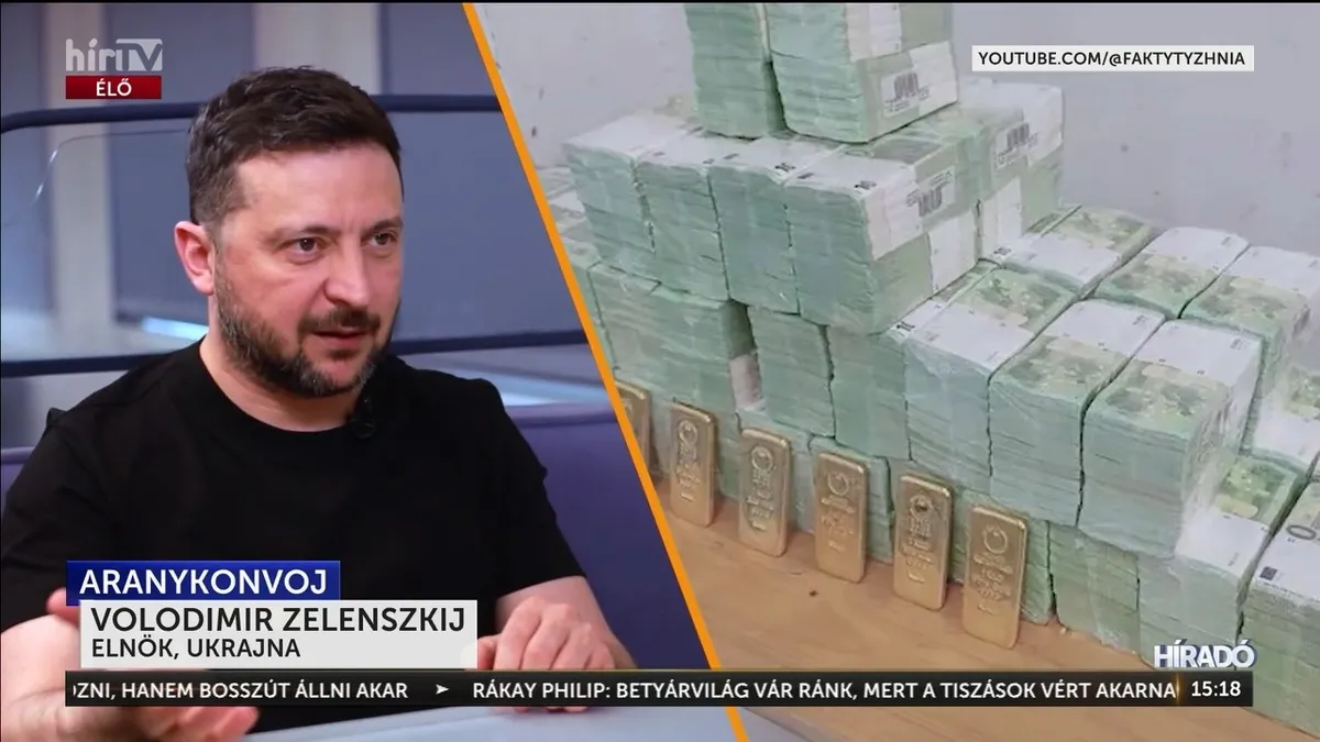 Zelenszkij visszakéri a 27 milliárdos „aprópénzt”