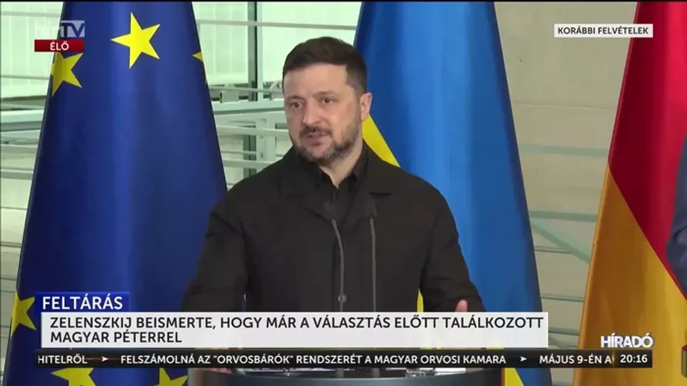 Zelenszkij lebuktatta a titokban Kijevben tárgyaló Magyar Pétert