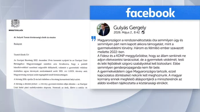 Orbán Viktor levélben jelezte: nem hajtják végre az Európai Bíróság döntését