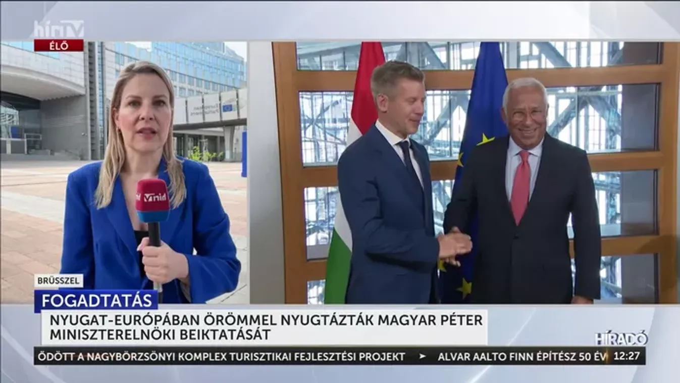 Így ünnepli a nyugati elit az új magyar miniszterelnököt