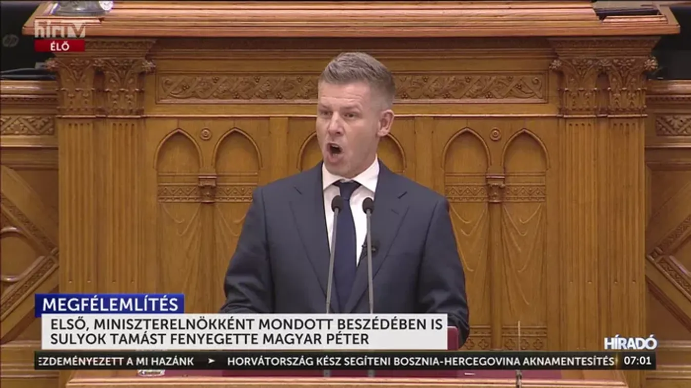 Magyar Péter durván megfenyegette a köztársasági elnököt