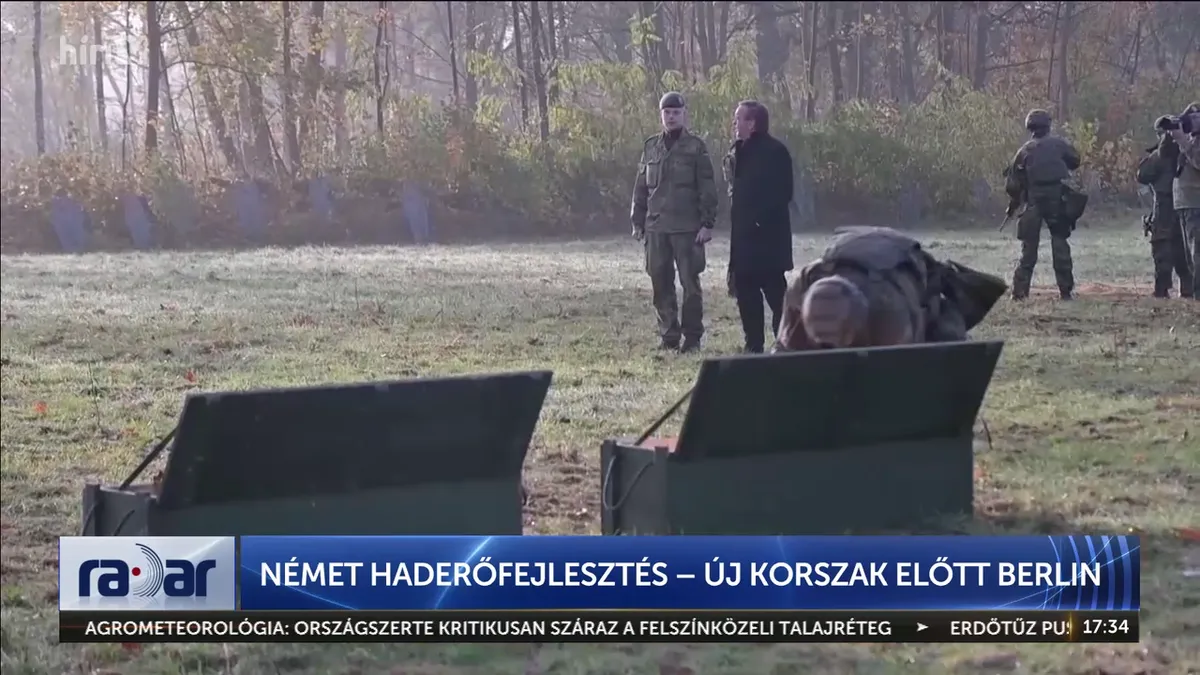 Németország 460 ezer fős haderőt és új digitális katonai stratégiát épít