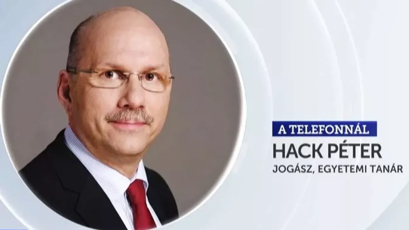 Hack Péter szerint a Tisza Párt alkotmánymódosítása gyakorlatilag korlátozza a választók akaratát