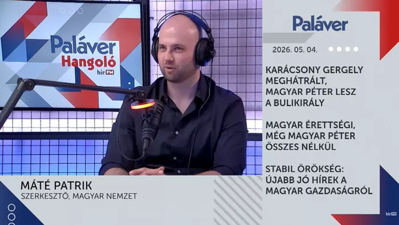 Paláver hangoló - Magyar Péter lesz a bulikirály