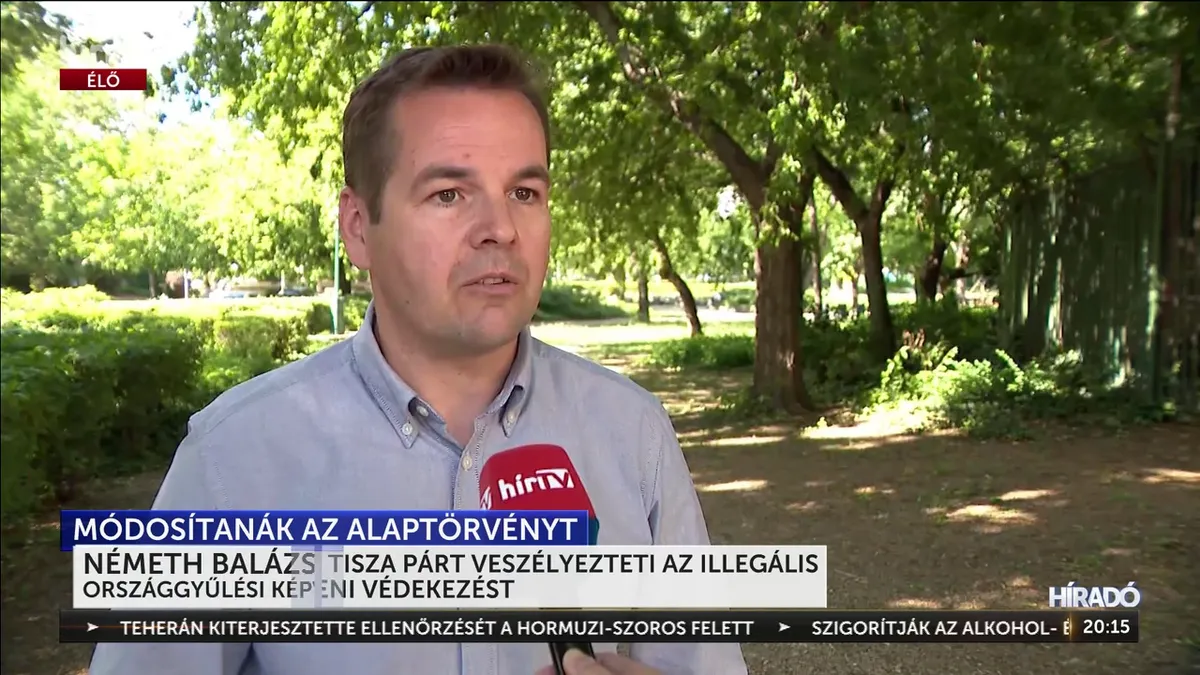 Magyar Péter sógora eltörölné a keresztény kultúra védelmét az Alaptörvényből