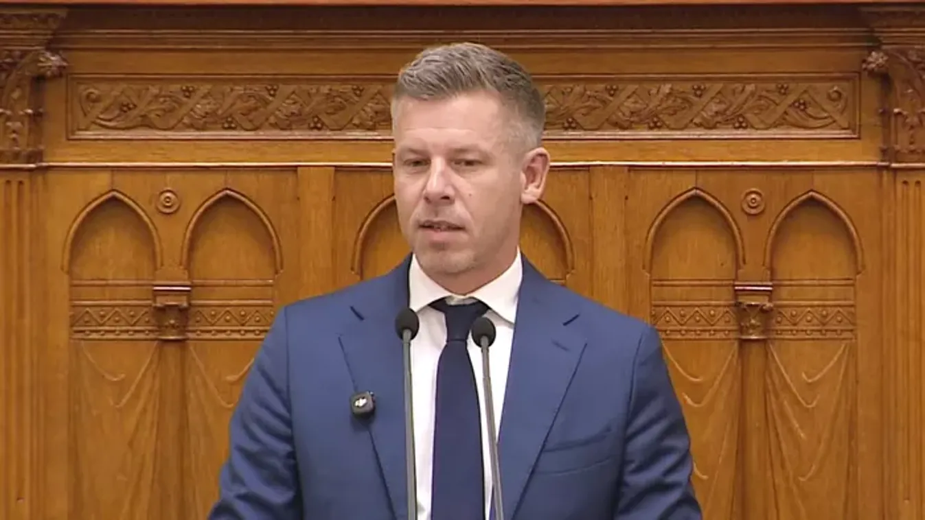 Magyar Péter érdemi bejelentések helyett a fideszes képviselőkkel személyeskedett