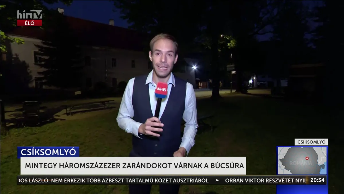 Péntek este megkezdődött a gyülekezés az idei csíksomlyói búcsúra