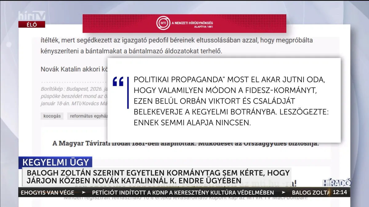 Kegyelmi ügy: Beperlik a kormányfőt