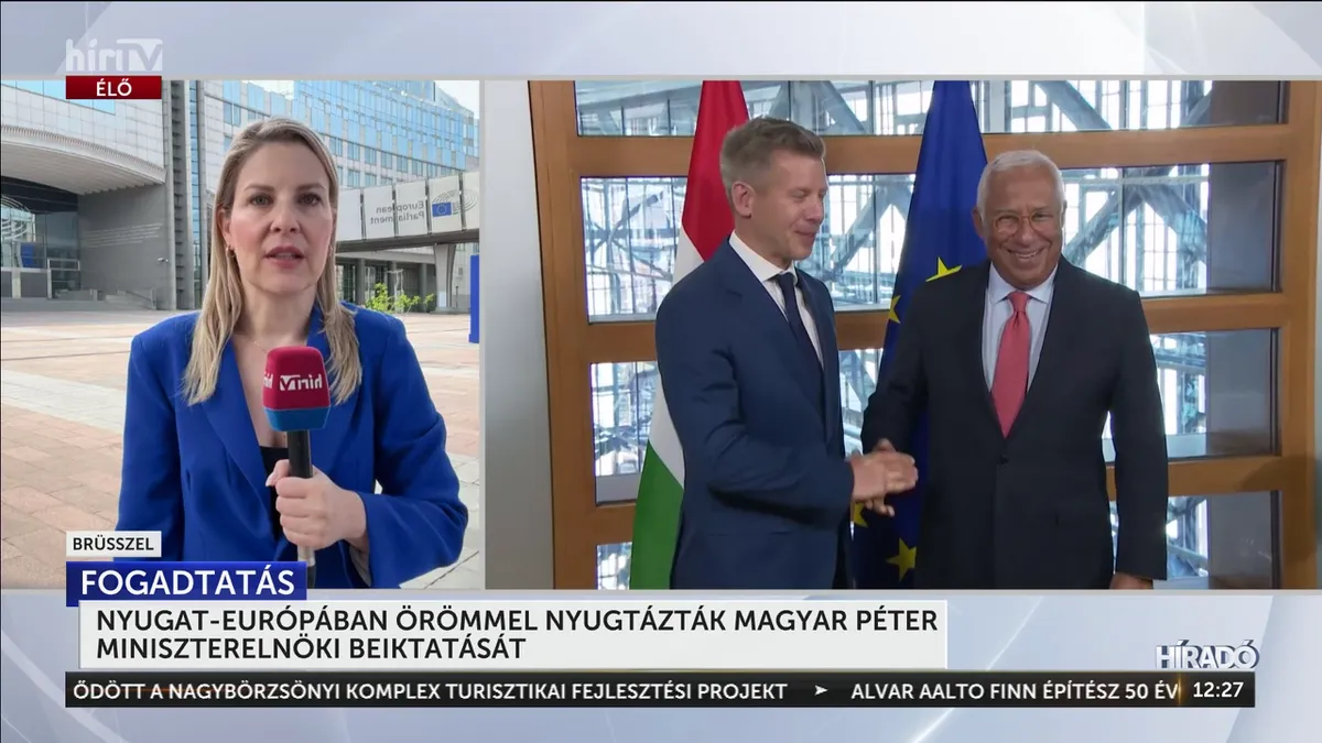 Így ünnepli a nyugati elit az új magyar miniszterelnököt
