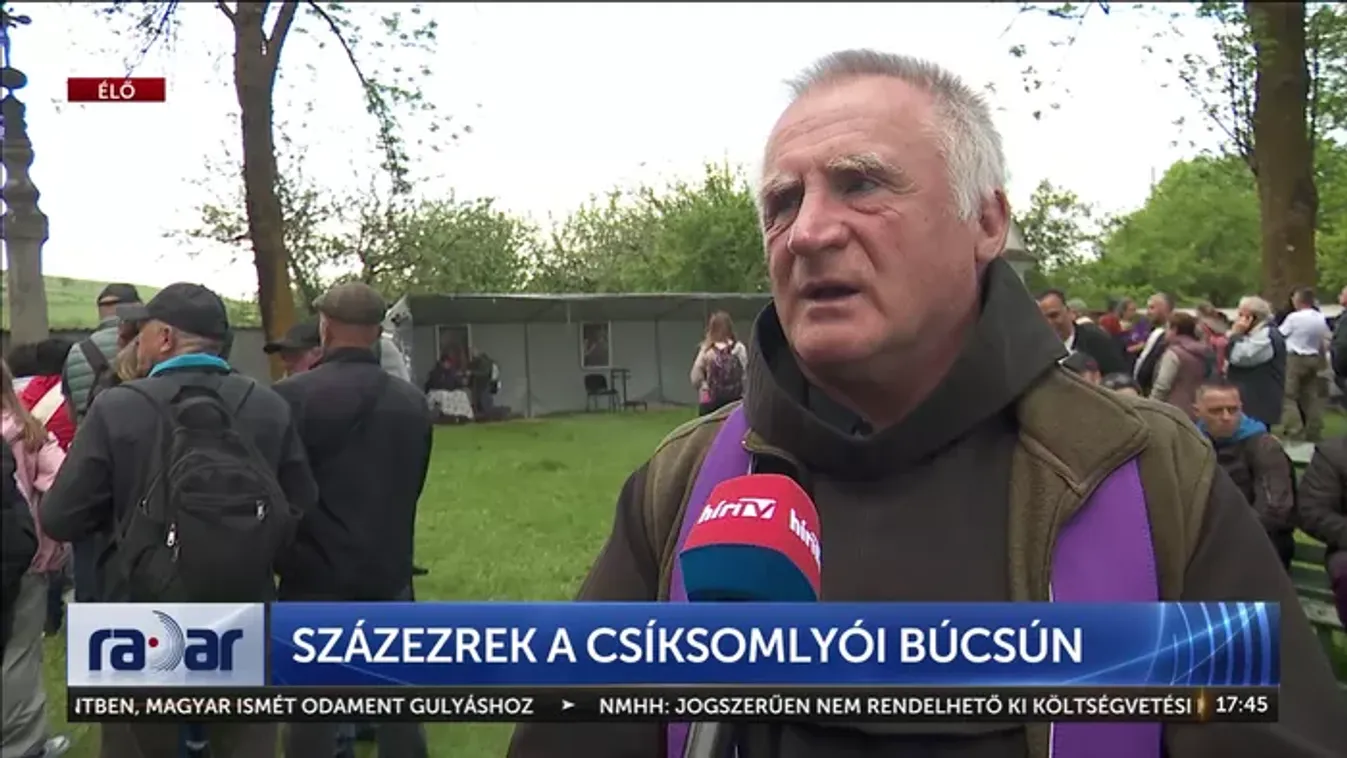 Idén is több százezren vettek részt a pünkösdi csíksomlyói búcsún