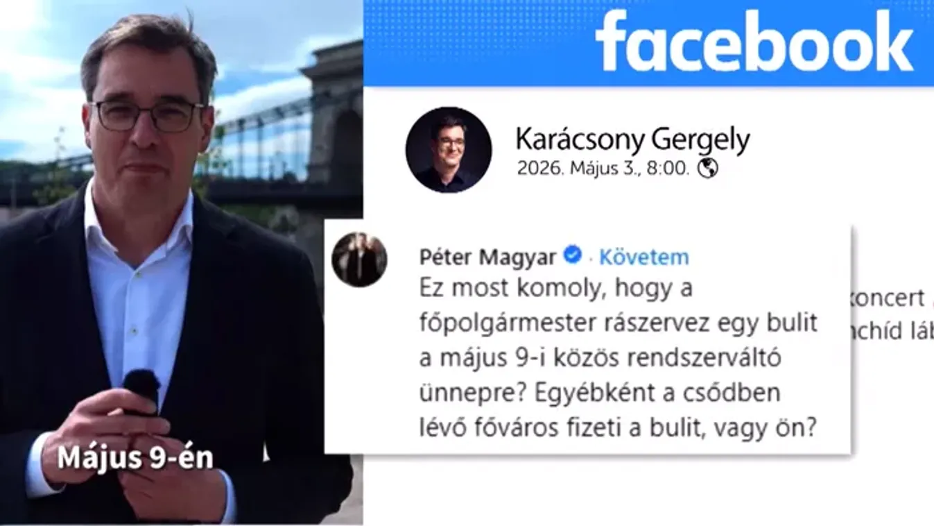 Elhalasztotta a buliját Karácsony Gergely, miután erre szólította fel Magyar Péter