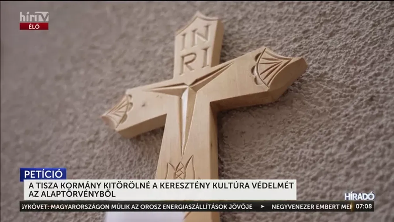 A KDNP petícióval állítaná meg a Tisza Párt egyházellenes hengerét