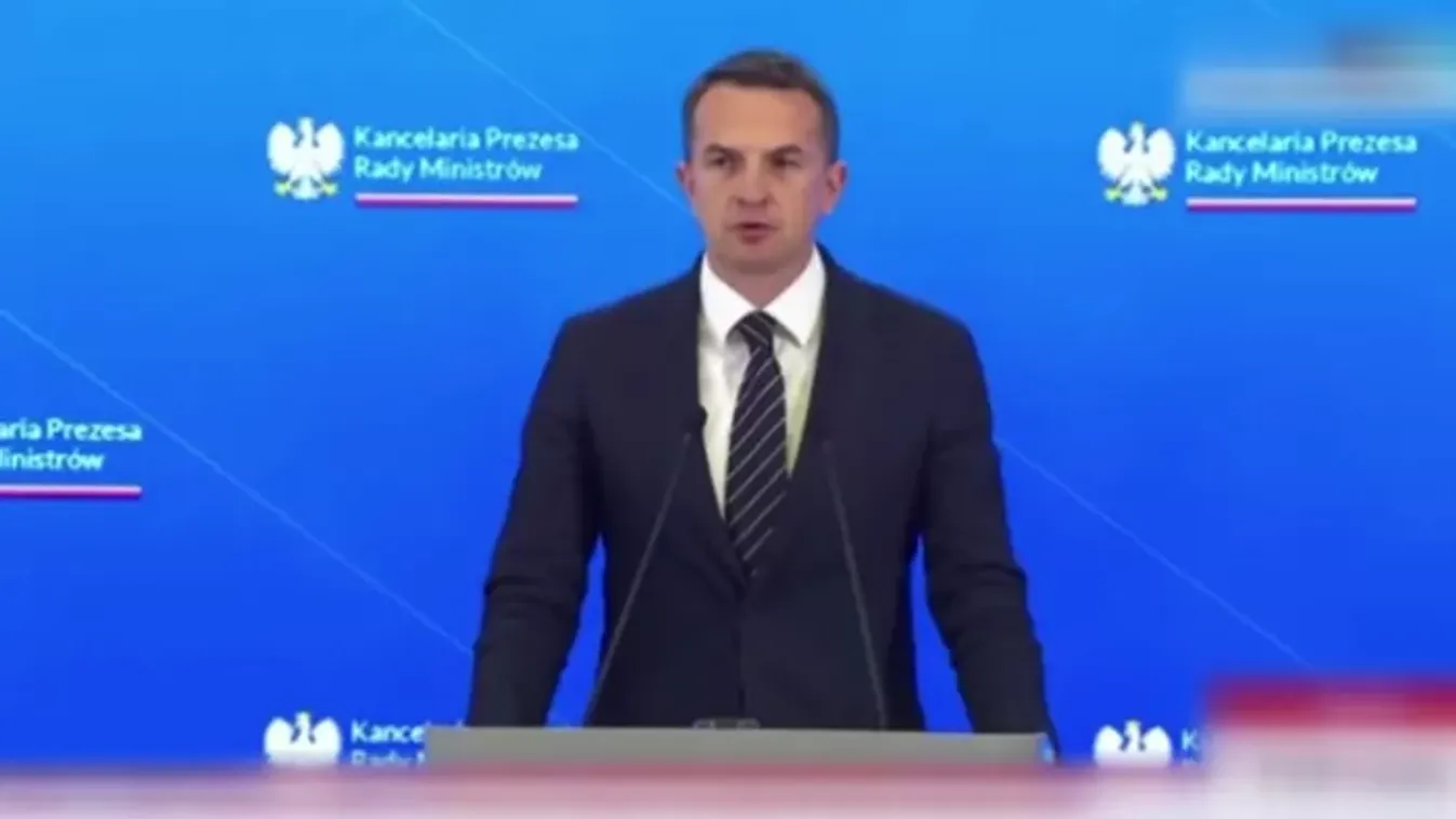 Kínos baki a lengyel kormányszóvivőtől: Orbán Viktort említette Magyar Péter helyett