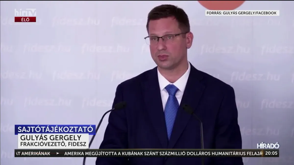 Gulyás Gergely helyretette az új kormányt a békés hatalomátadáskor