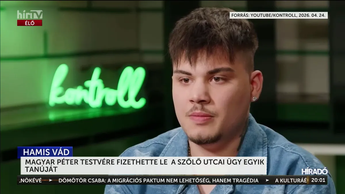 Egy korábbi intézeti nevelő szerint négymillió forintért vásárolhattak hamis vallomást a Szőlő utcai ügyben