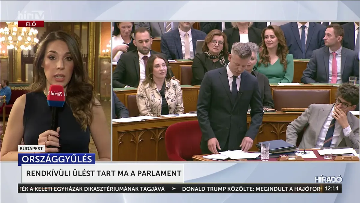 Futó Boglárka helyszíni bejelentkezése a Parlamentből a legfrissebb döntésekről és vitákról