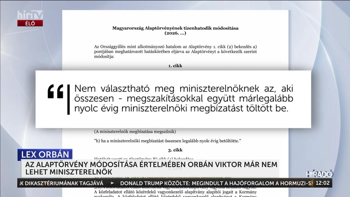 Megszavazták a példátlan törvényt amellyel visszamenőleg tiltják el a politikusokat