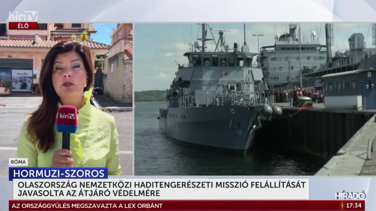 Giorgia Meloni üdvözölte az amerikai-iráni megállapodást, és olasz katonai missziót ajánlott fel
