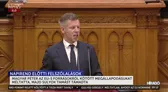 Magyar Péter a parlamentben tagadta, hogy elfogadták a migrációs paktumot