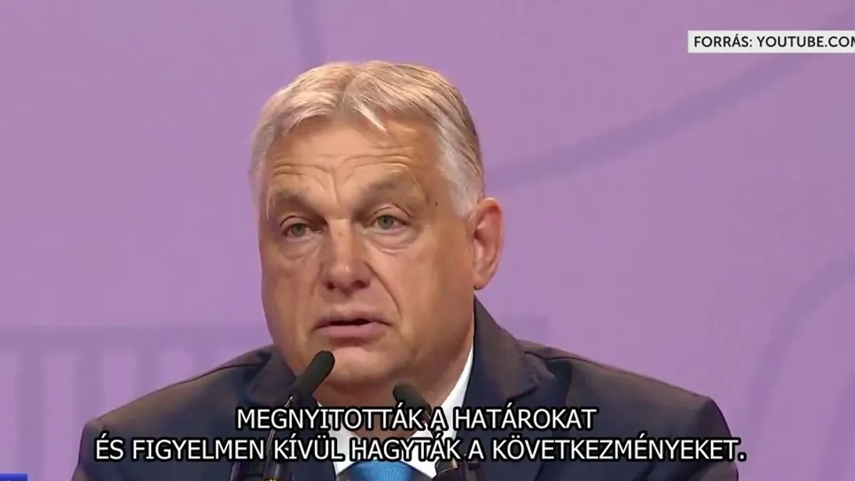 Orbán Viktor: Mi hazafiak hiszünk abban, hogy a migrációt meg kell állítani