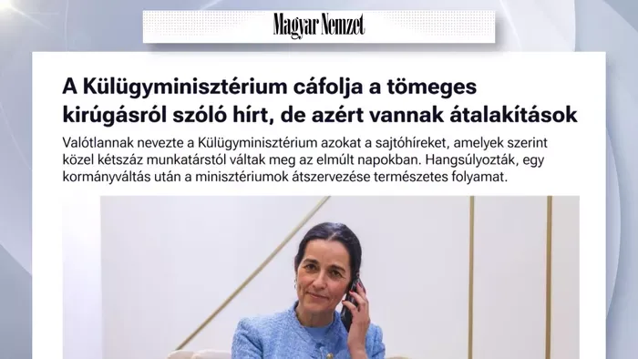 Hatalmas leépítések zajlanak az Orbán Anita vezette minisztériumban?
