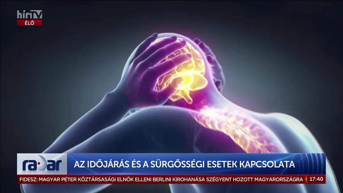 Hazai kutatás bizonyítja: az időjárási frontok növelik a stroke-esetek számát