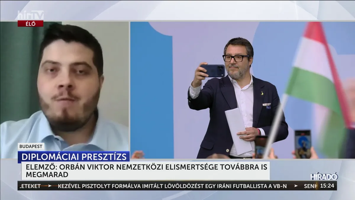Dornfeld László elemző szerint Orbán Viktor nemzetközi elismertsége továbbra is meghatározó tényező marad