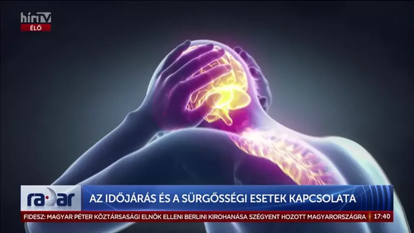 Hazai kutatás bizonyítja: az időjárási frontok növelik a stroke-esetek számát