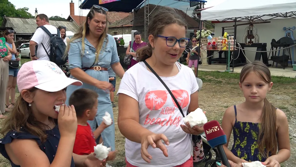 Gigantikus vattacukor készült az első Aranyosi Lurkó Fesztiválon