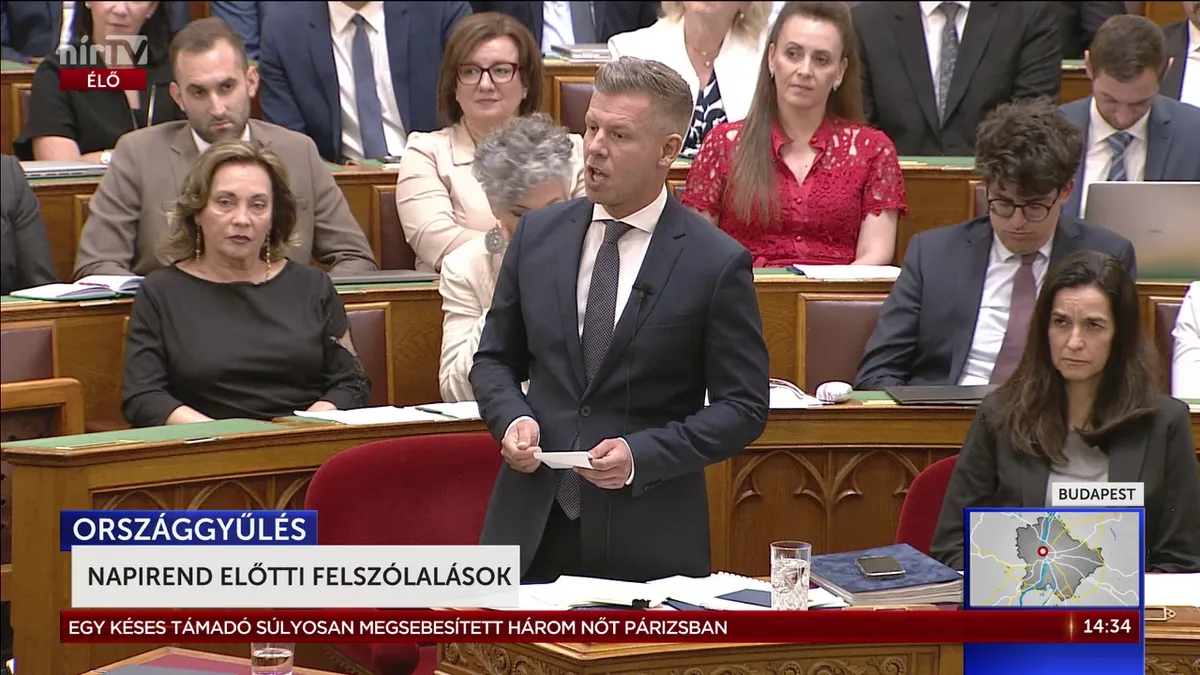 Kínos magyarázkodás az Országgyűlésben: Magyar Péter saját magát cáfolta meg