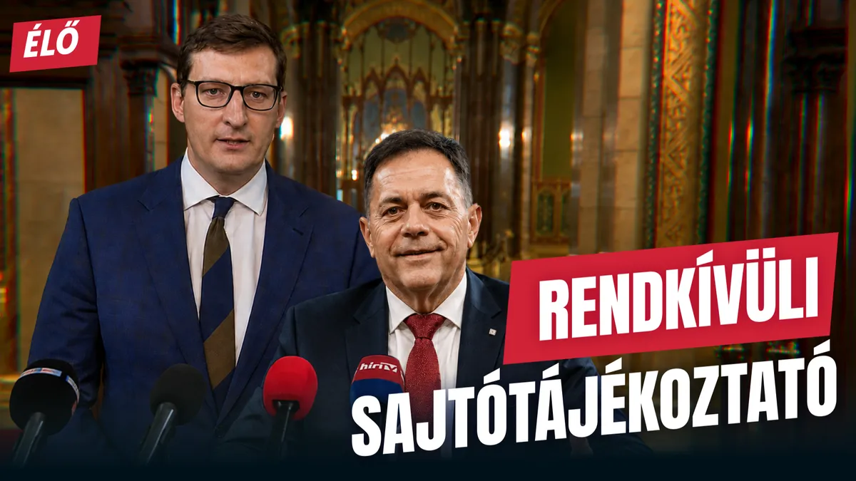 Panyi Miklós és Pócs János tájékoztatója - Élő közvetítés