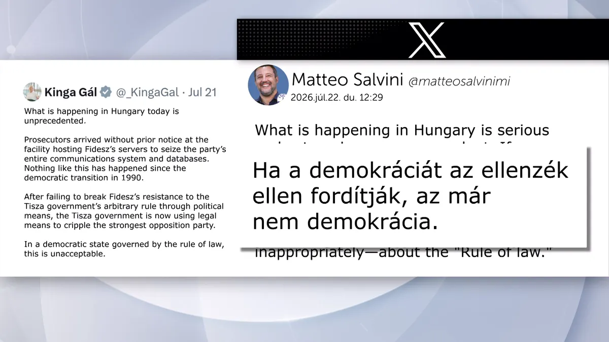 Olasz politikusok bírálták a Tisza-kormány intézkedéseit