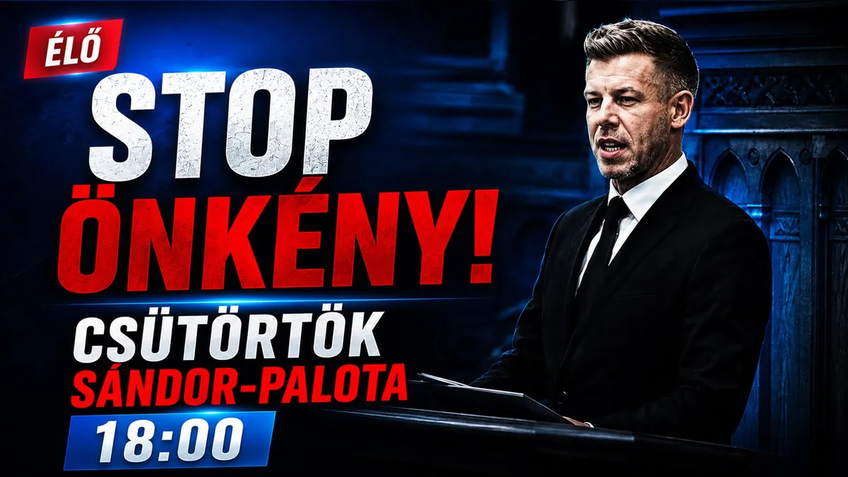 Stop Önkény! tüntetés – élő közvetítés