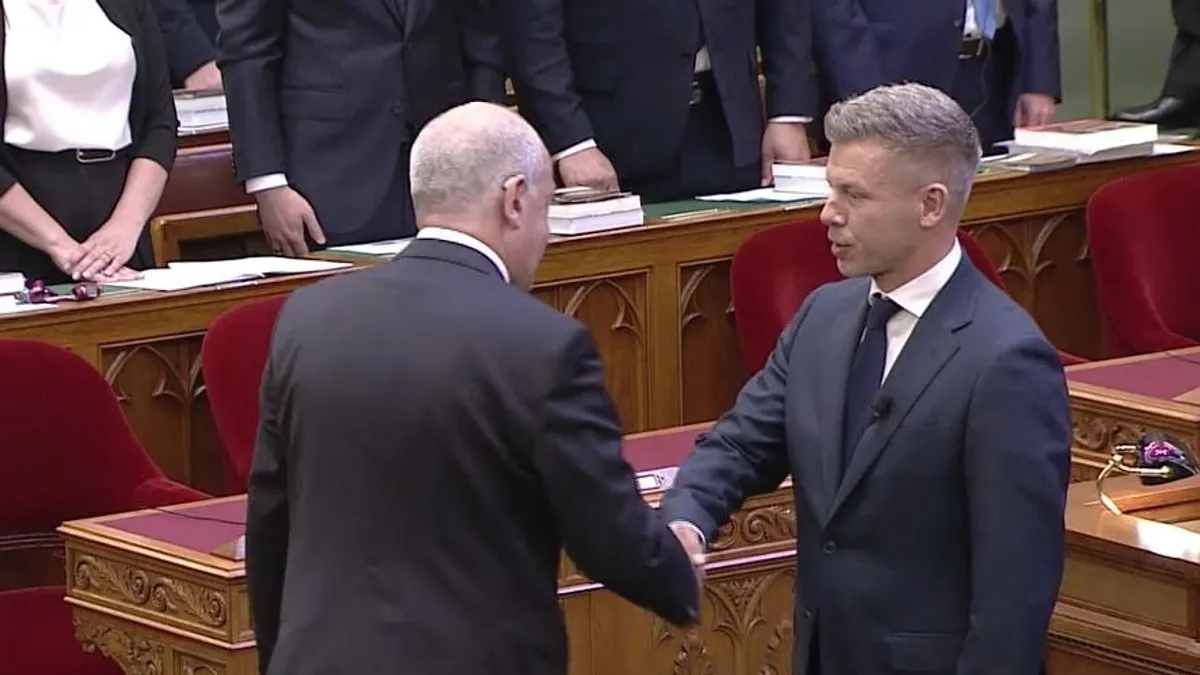 Magyar Péter: Megszűnik Sulyok Tamás köztársasági elnök megbízatása