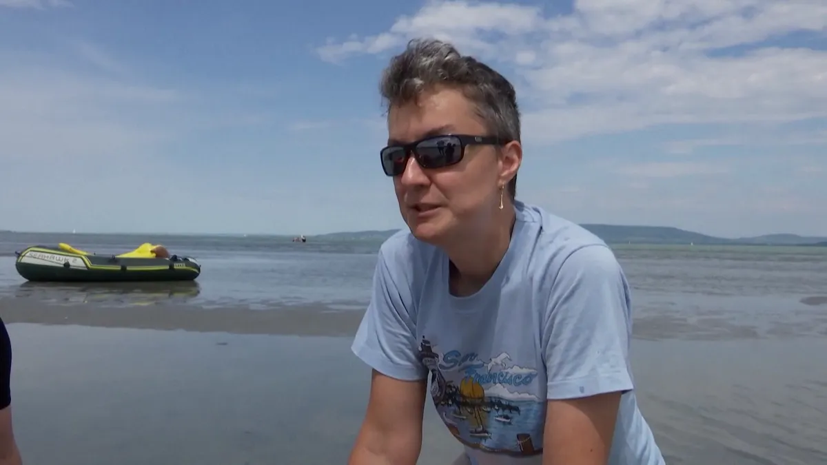 Újra felszínre került a Balaton rejtett szigete