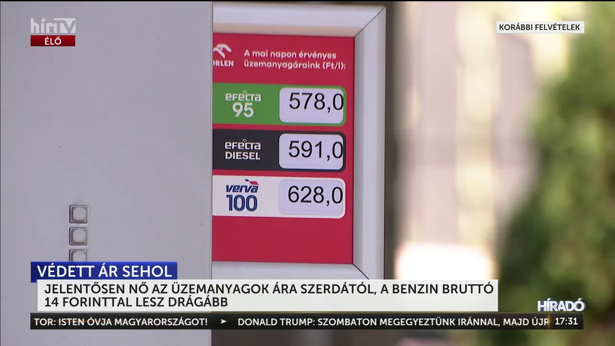Kormányon már a világpiac a hibás: a Tisza alatt elszállnak a benzinárak