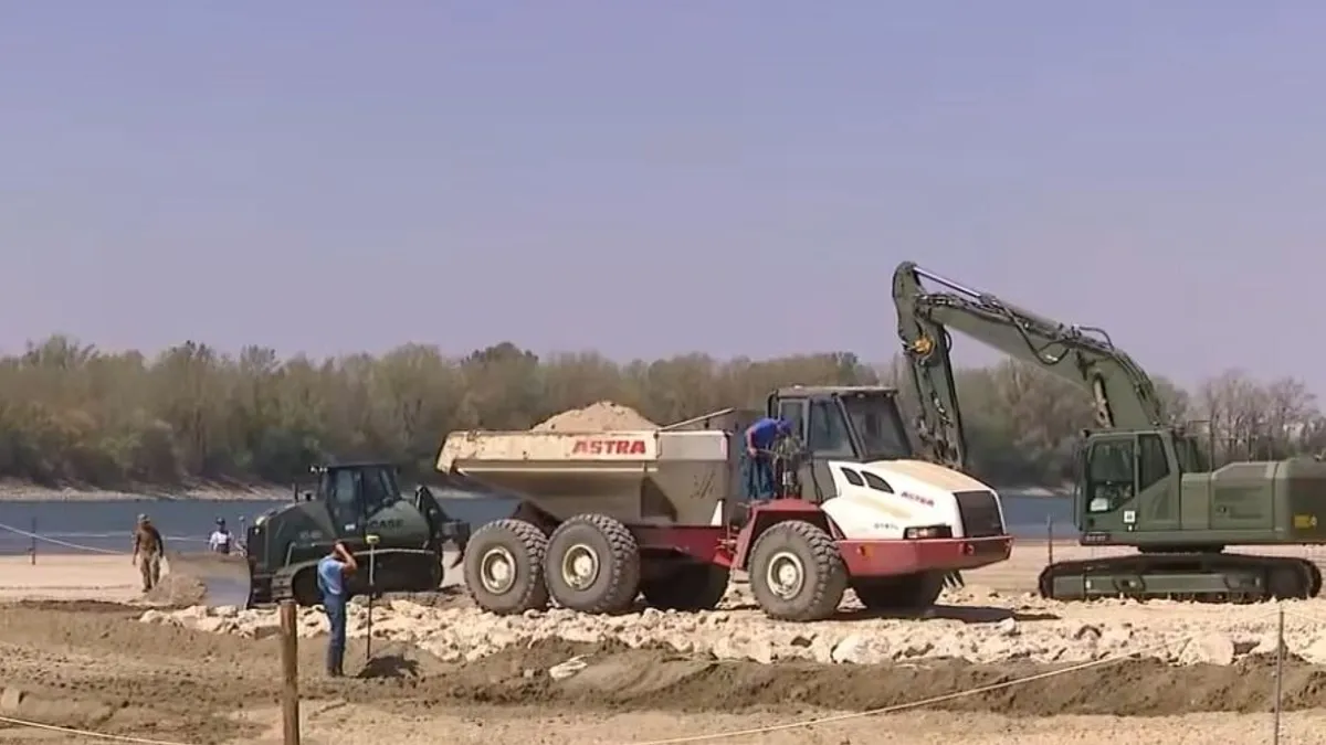 Épül Paks és Dunaszentbenedek között a fenékküszöb