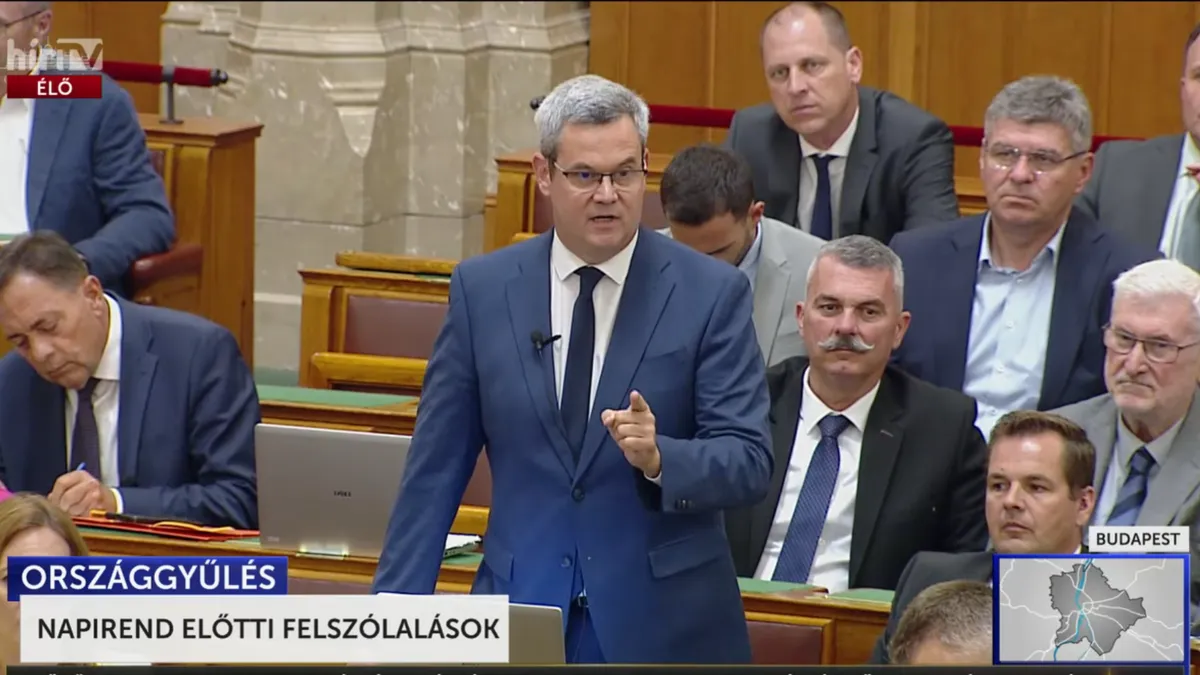 Takács Péter a parlamentben utasította rendre az egészségügyet támadó baloldalt